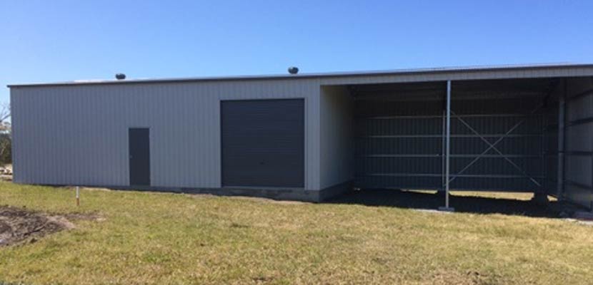 open bay farm sheds