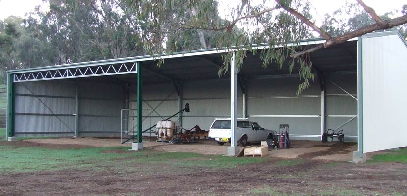 hay sheds