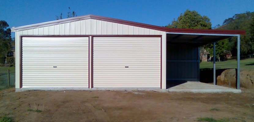 shed garage lean tos